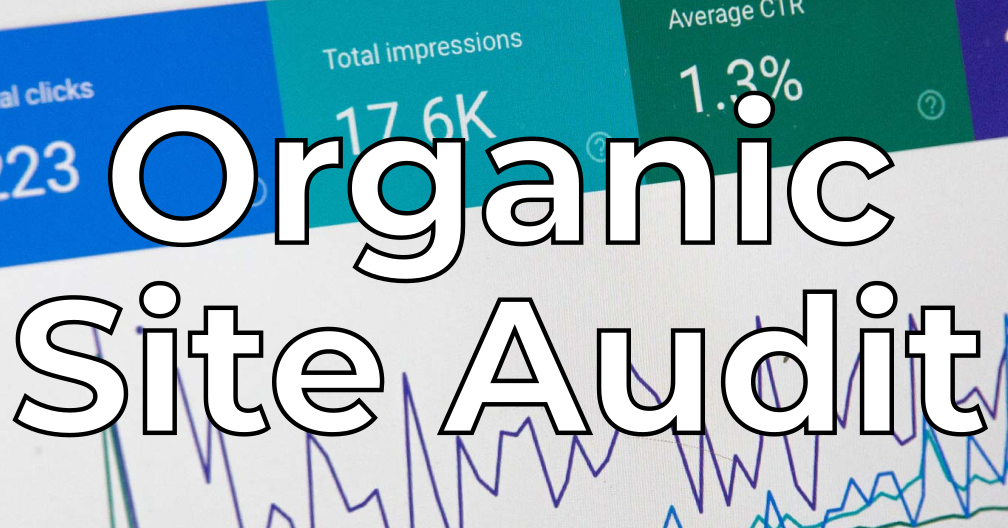 Organic Site Audit / Website Code Performance Audit